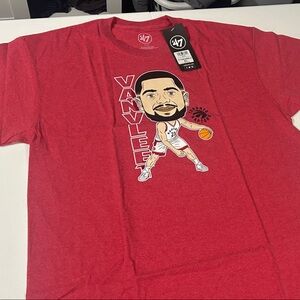 47 Brand Red Graphic Men's Shirt